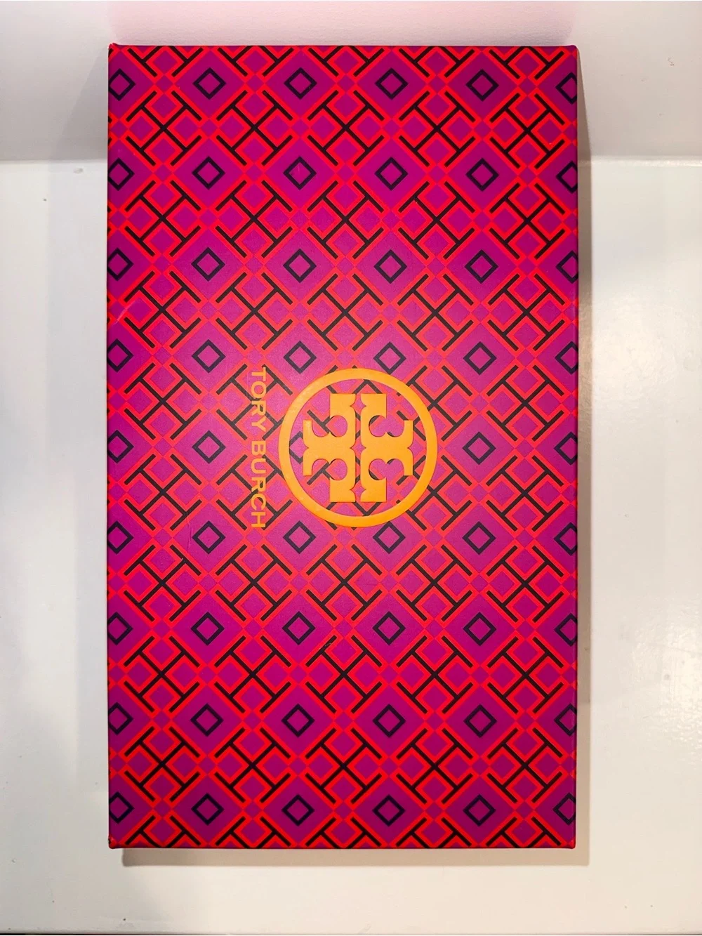 Tory Burch Black Logo Leather Thong Sandals